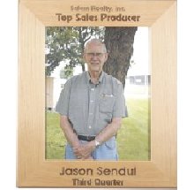 10x8” Red Alder Photo Frame