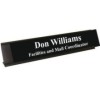 2 x 10 Black Holder with Aluminum Sign