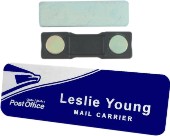 1 3/4 x 3 1/2 Name Badge w/Magnet